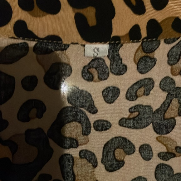 Cheetah Print Dress l Small - Picture 3 of 5